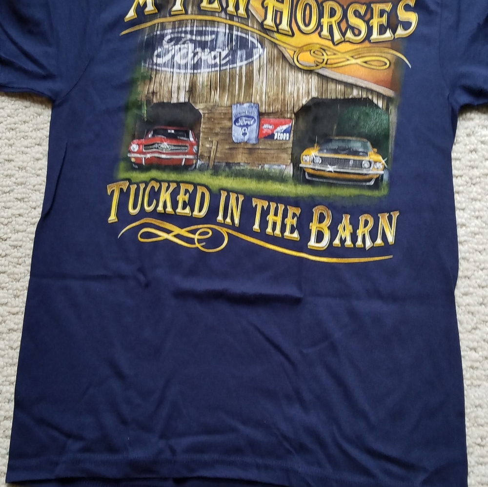 Licensed Ford Mustang T-Shirt.